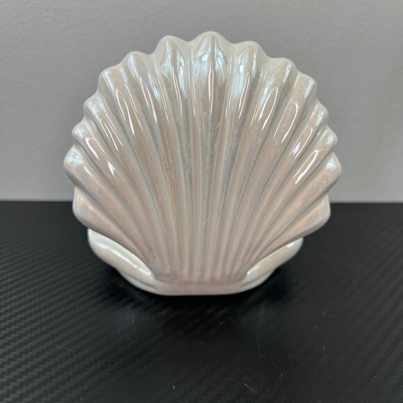 NEW Bath & Body Works Clam Shell Soap Holder Iridescent Seashell - Picture 3 of 7